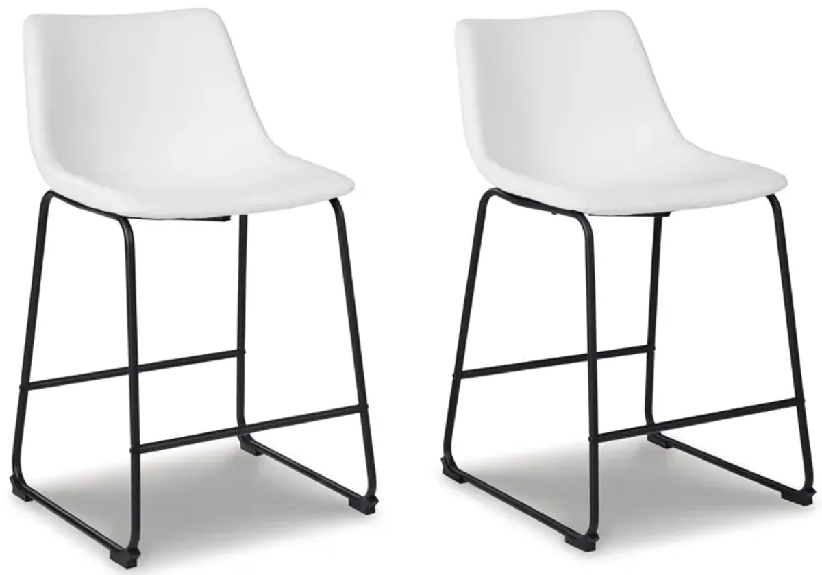 Centiar Counter Height Bar Stool (Set of 2)