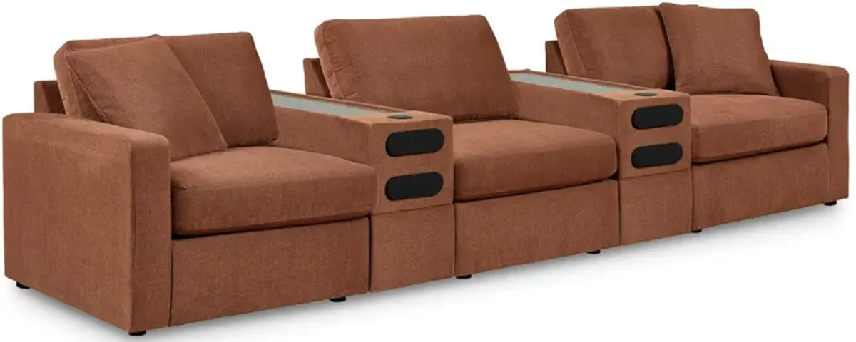 Modmax 5-Piece Sectional with Double Audio Console