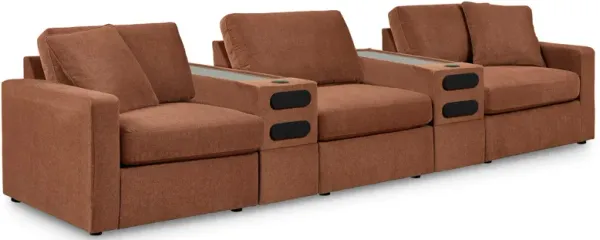 Modmax 5-Piece Sectional with Double Audio Console