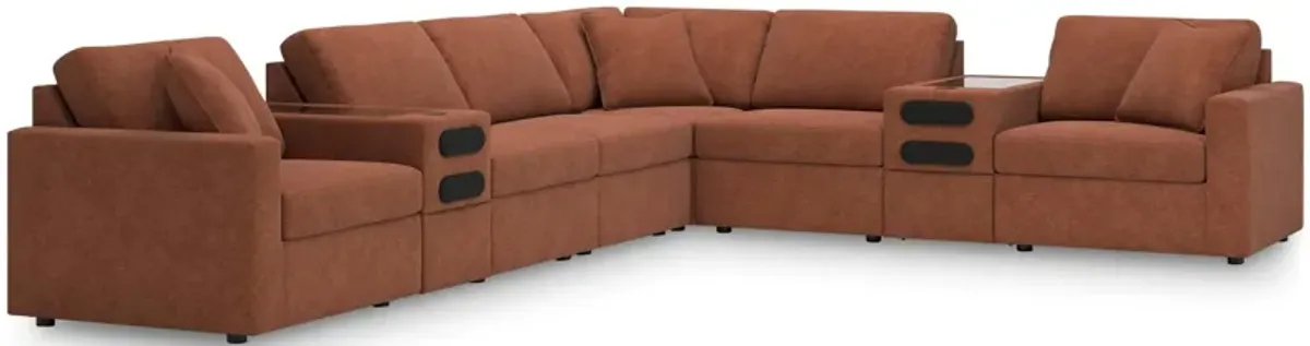 Modmax 8-Piece Sectional with Double Audio Console