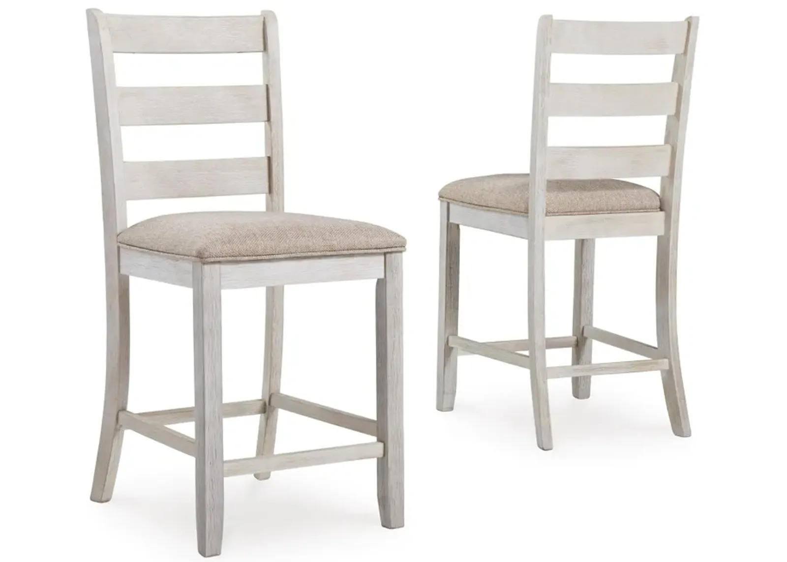 Skempton Counter Height Bar Stool with Back (Set of 2)