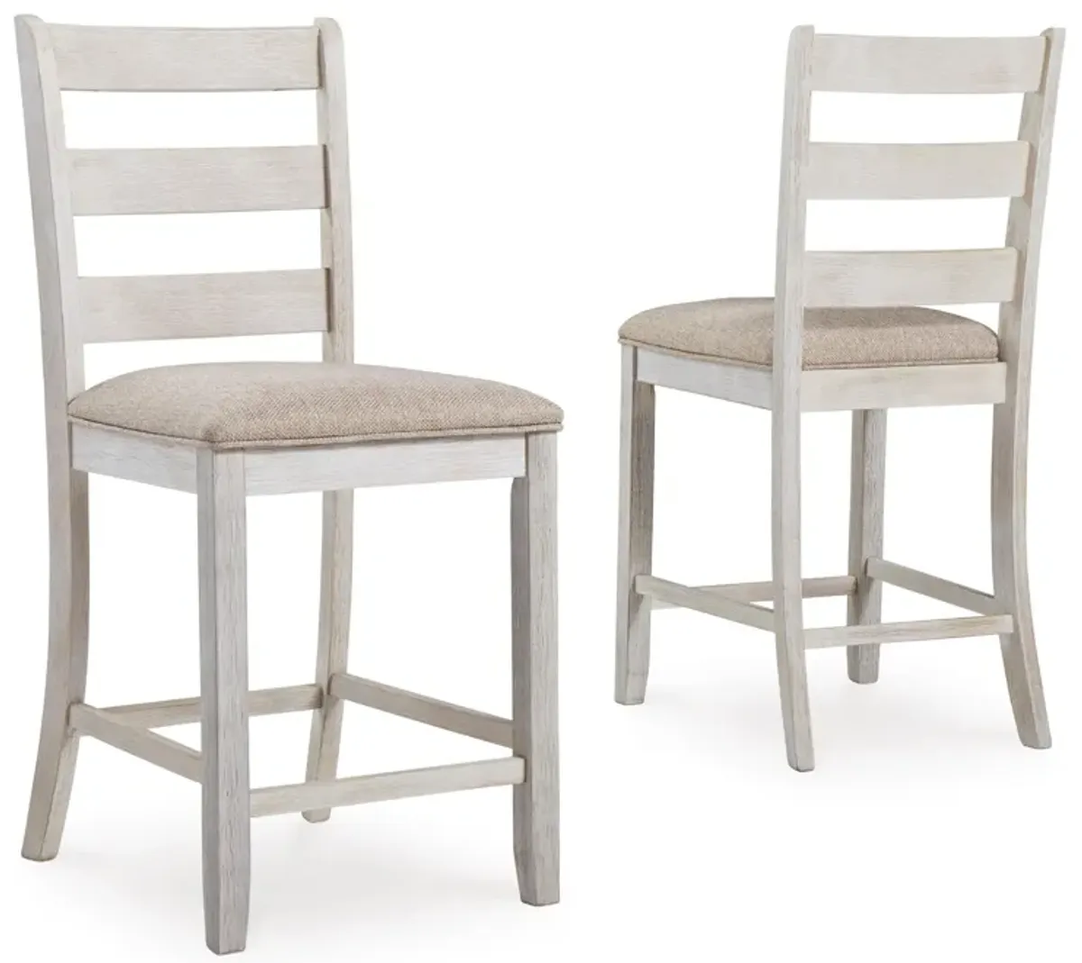 Skempton Counter Height Bar Stool with Back (Set of 2)