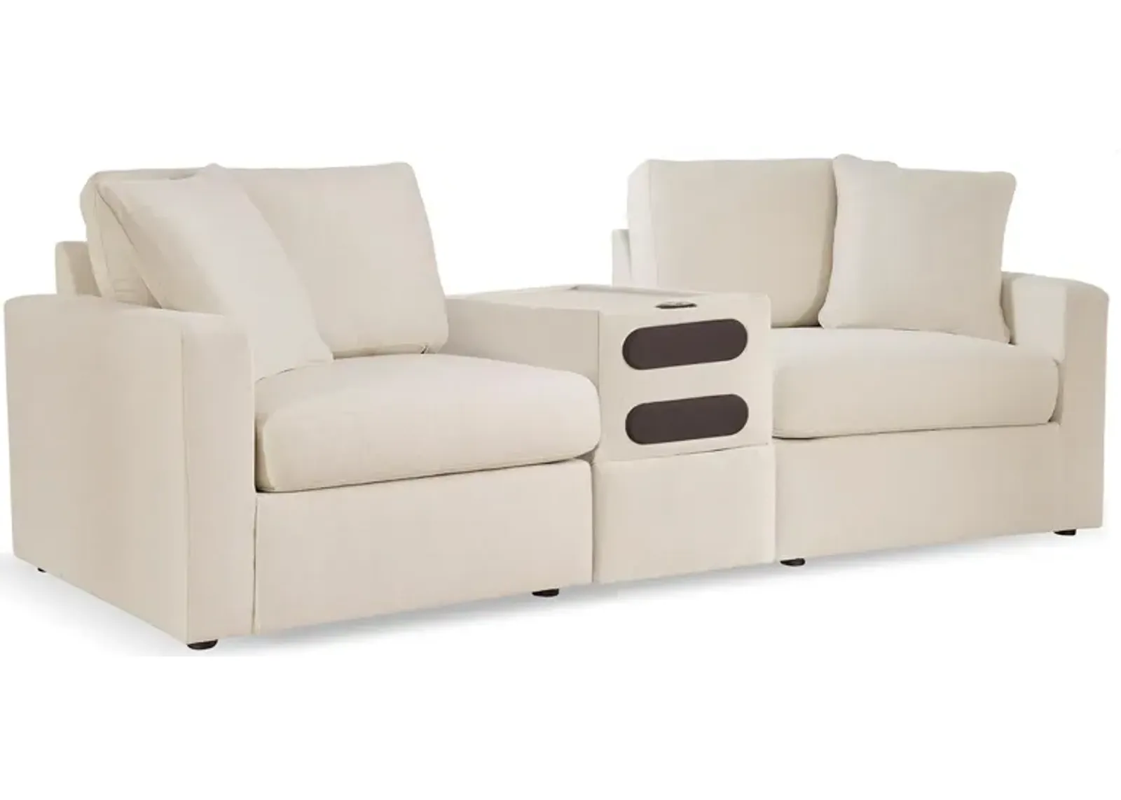 Modmax 3-Piece Loveseat with Audio Console