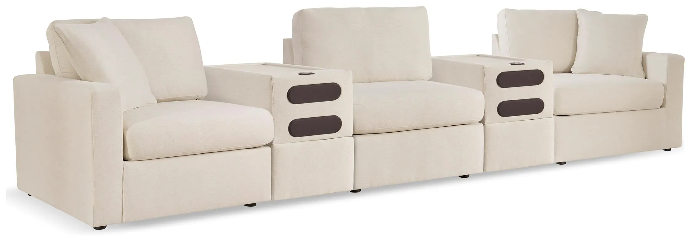 Modmax 5-Piece Sectional with Double Audio Console