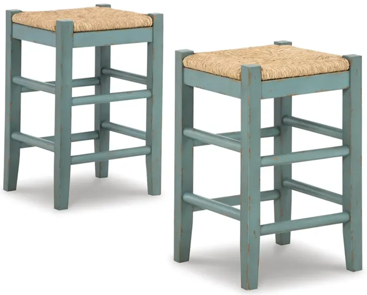 Mirimyn Counter Height Bar Stool (Set of 2)