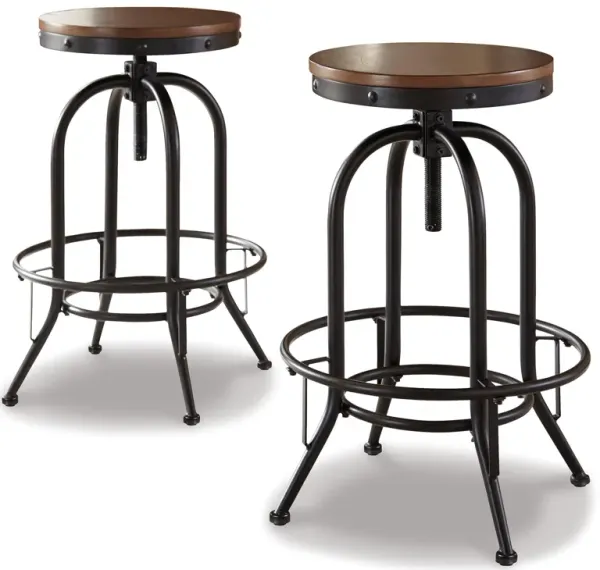 Valebeck Bar Height Bar Stool (Set of 2)