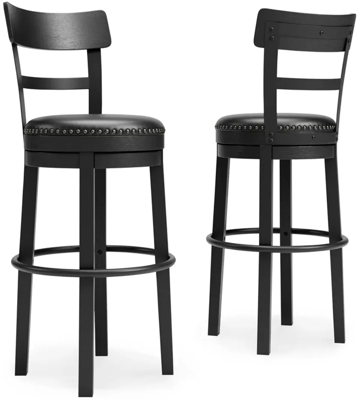 Valebeck Bar Height Upholstered Bar Stool (Set of 2)