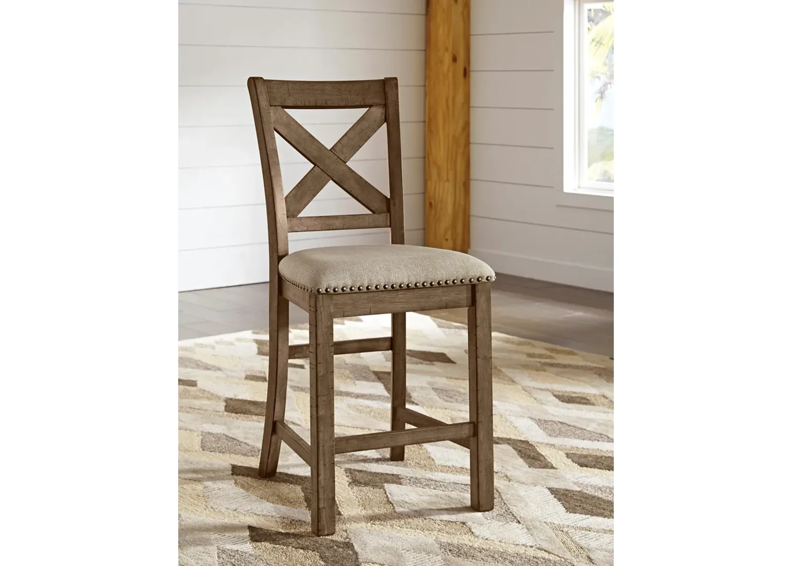 Moriville Counter Height Bar Stool (Set of 2)