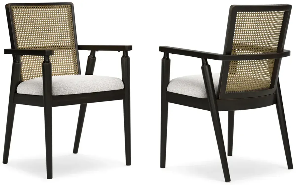 Galliden Dining Arm Chair (Set of 2)