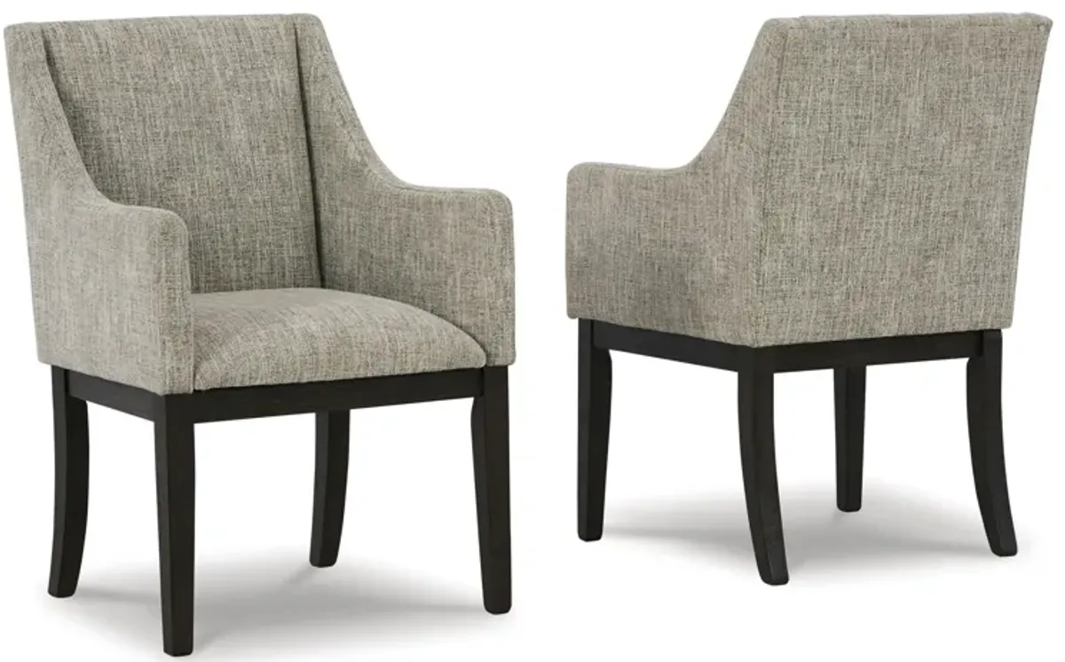 Burkhaus Dining Arm Chair (Set of 2)