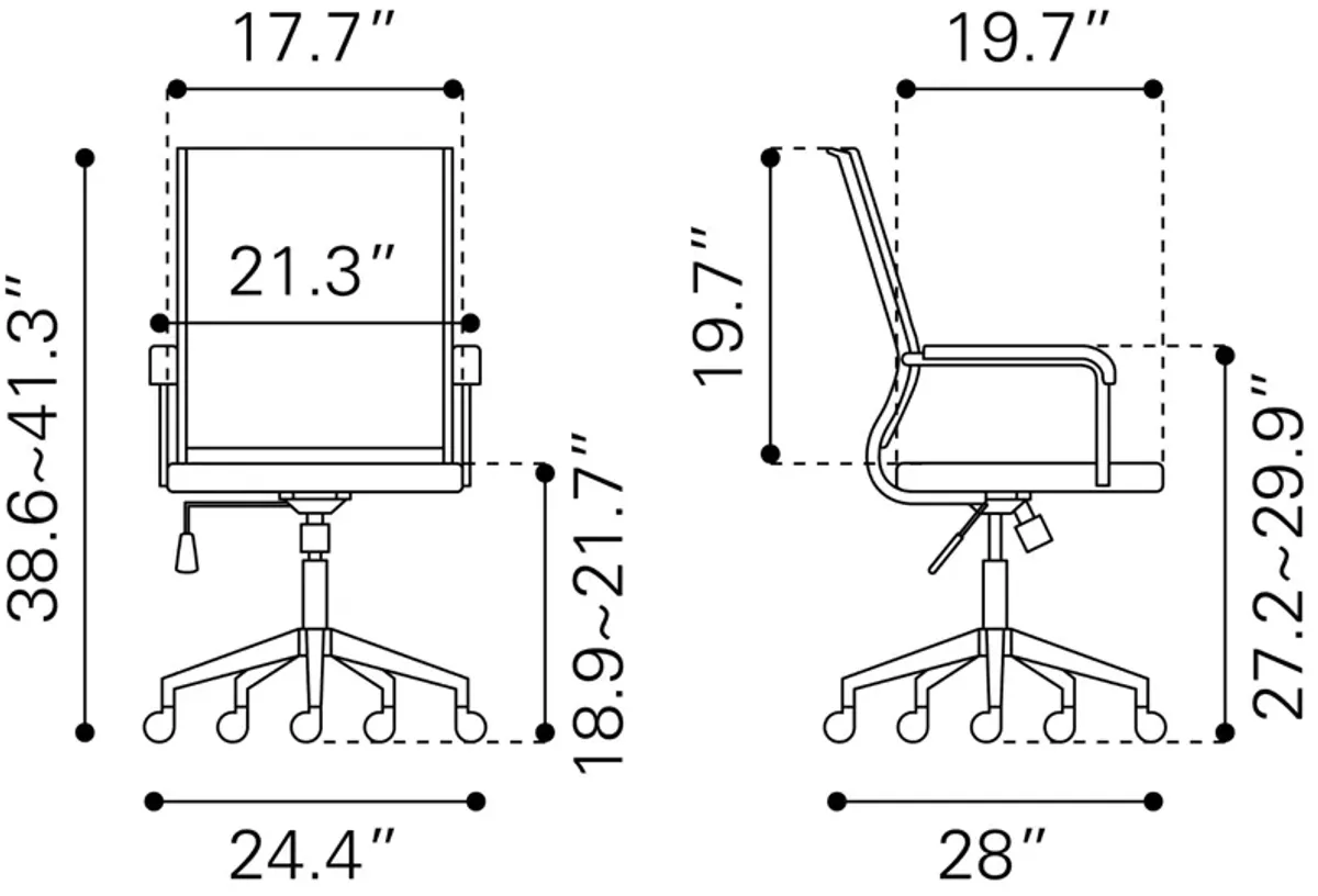 Auction Office Chair