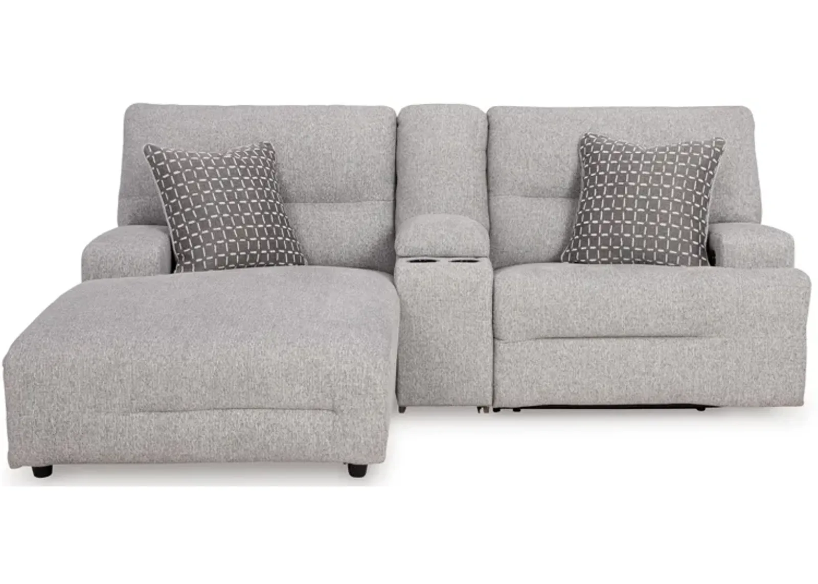 Acklen Place Left Facing 3-Piece Power Reclining Sectional Sofa with Chaise