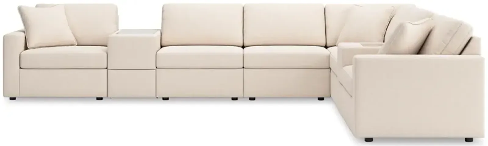 Modmax 8-Piece Sectional with Double Console