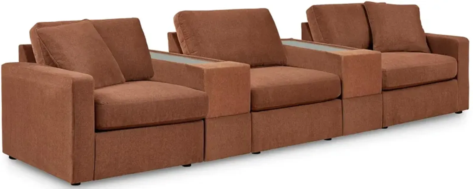 Modmax 5-Piece Sectional with Double Console