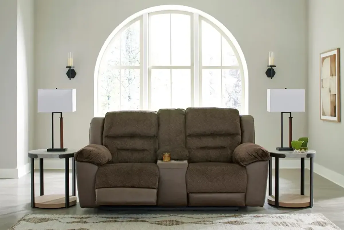 Dorman Reclining Console Loveseat