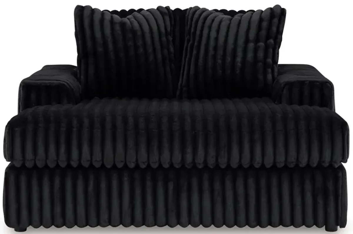 Midnight-Madness Oversized Chaise