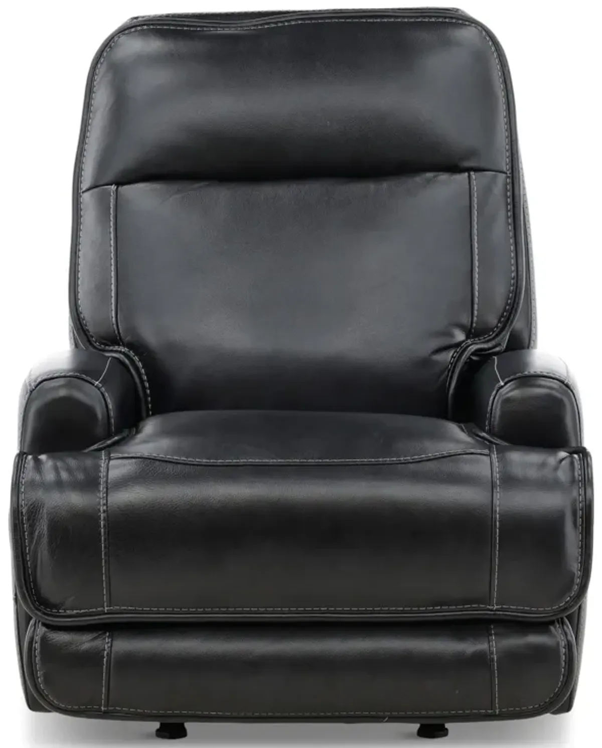 Maverick Leather Power Rocker Recliner