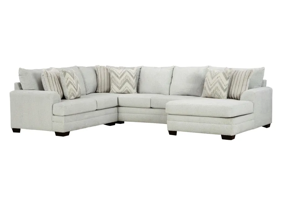 Perla 3-Piece Sectional with Chaise