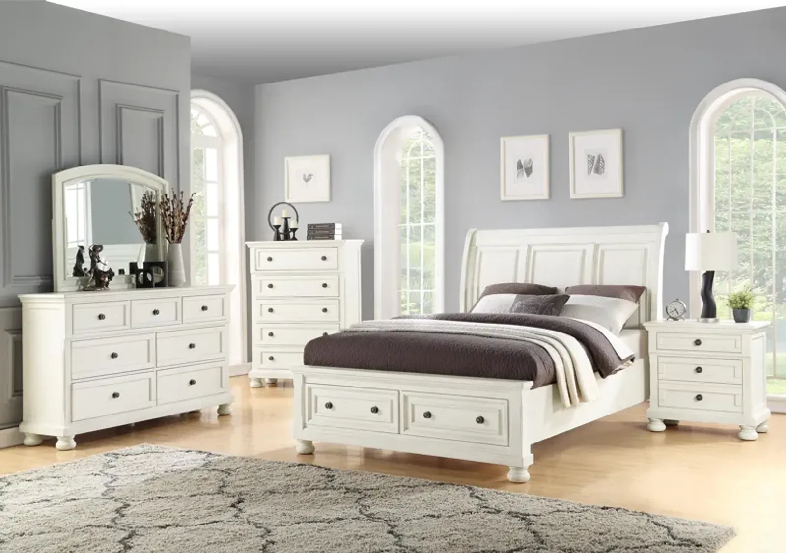 Kingsley 5-Piece King Storage Bedroom Set