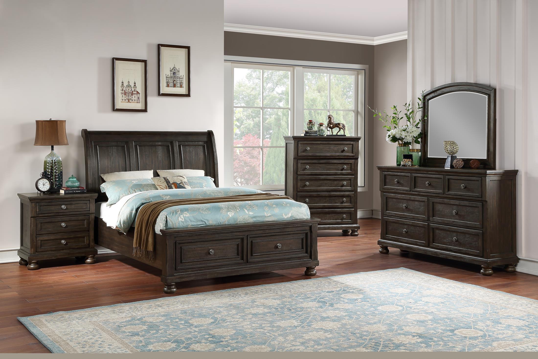 Kingsley 3-Piece King Storage Bedroom Set