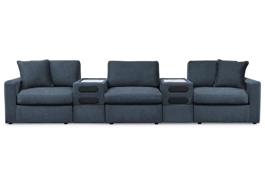 Modmax 5-Piece Sectional with Double Audio Console