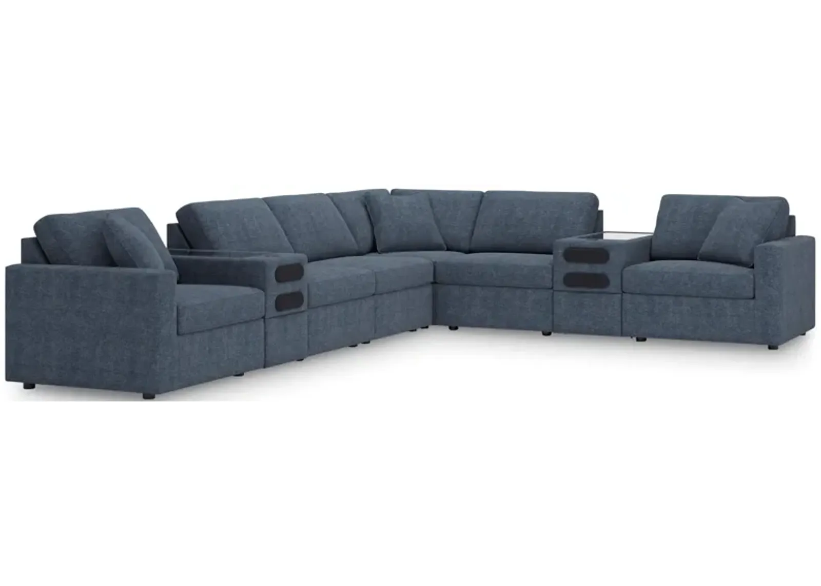 Modmax 8-Piece Sectional with Double Audio Console