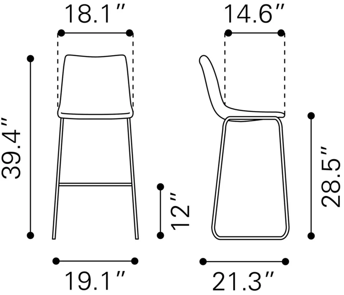 Smart Barstool (Set of 2)