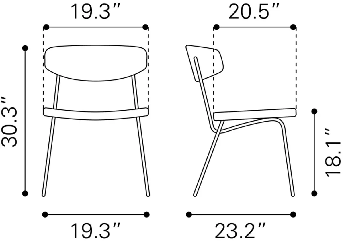 Charon Dining Chair (Set of 2)