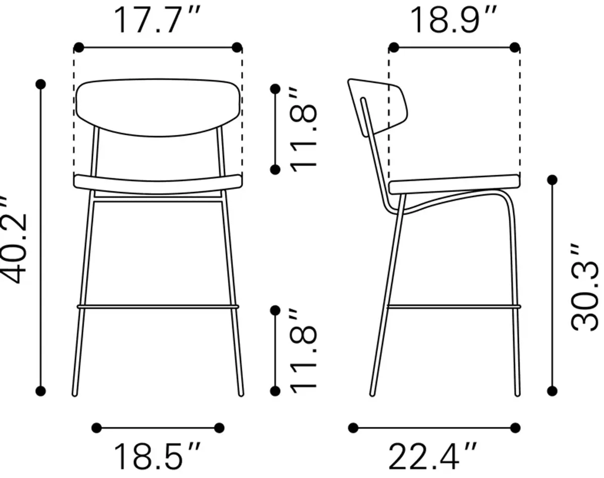 Charon Barstool (Set of 2)