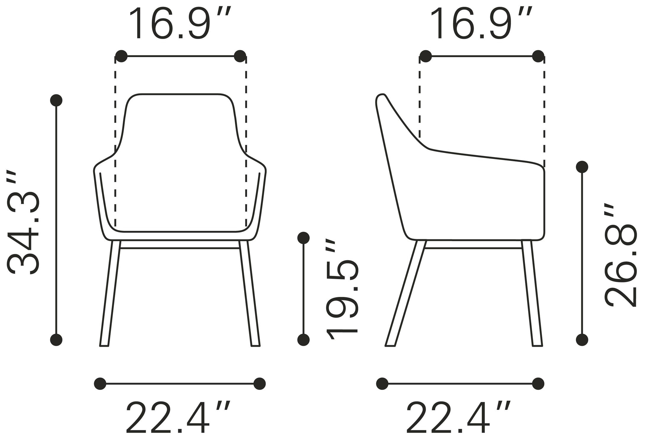 Adage Dining Chair (Set of 2)