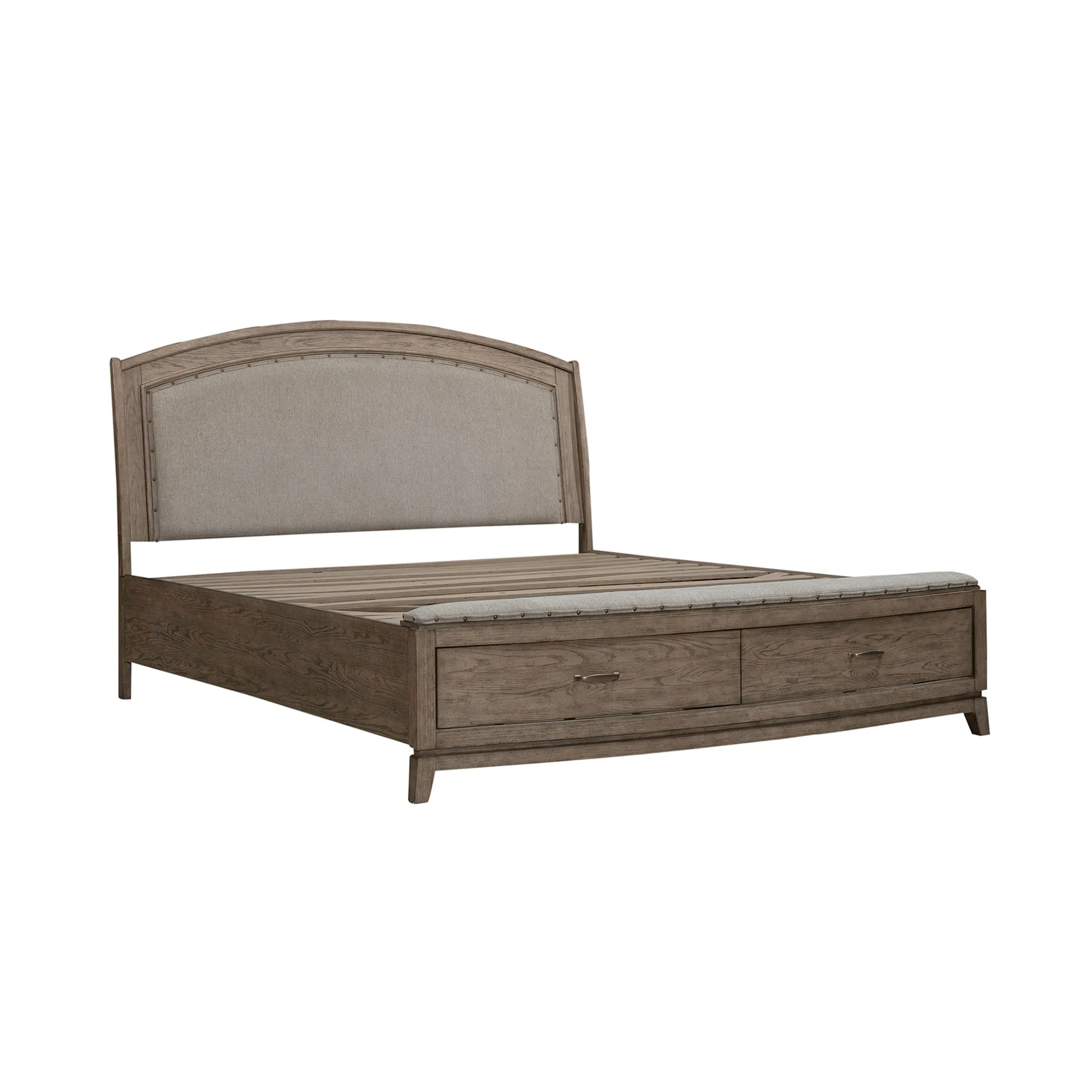 Camilla King Upholstered Storage Bed