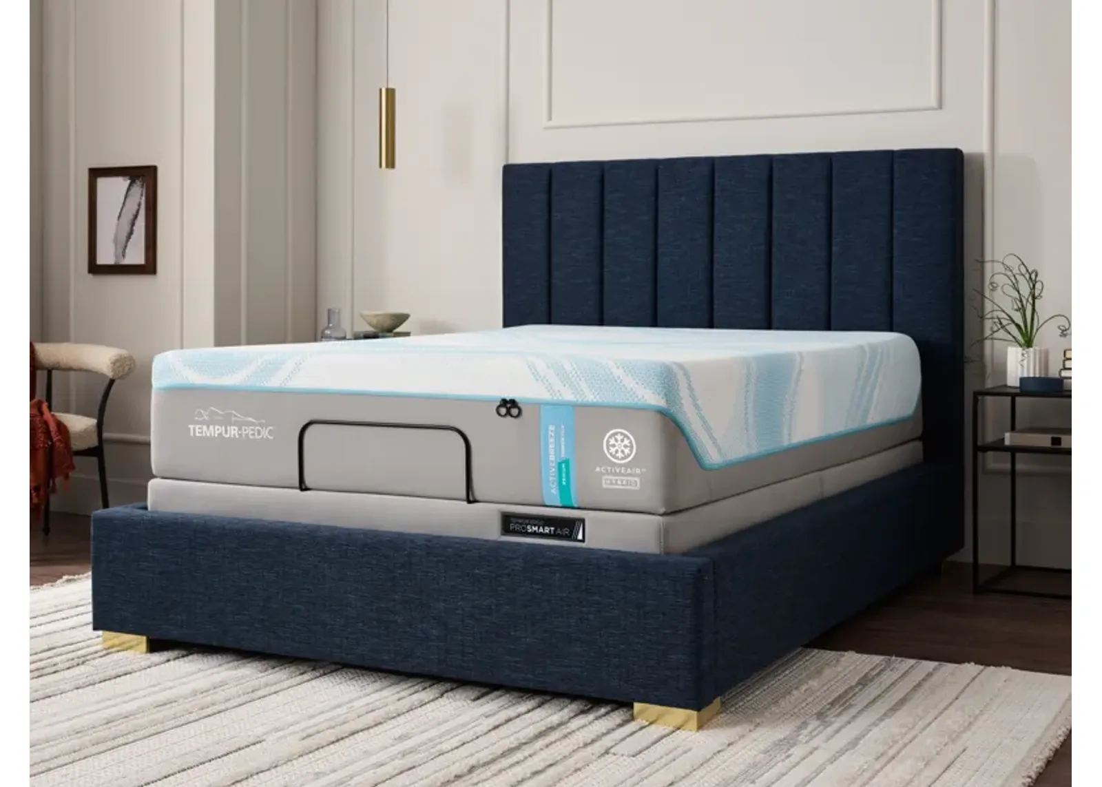 Tempur-Pedic Active Breeze Twin XL Mattress and Adjustable Base