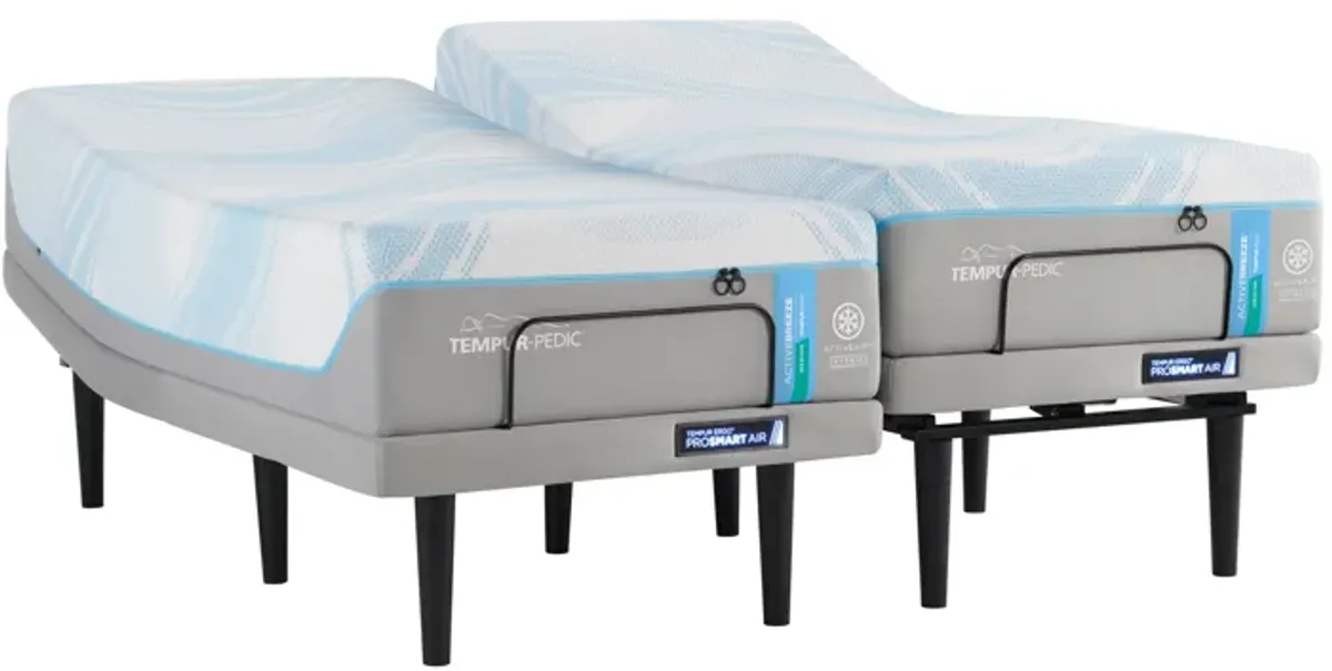 Tempur-Pedic Active Breeze Split California King Mattress and Adjustable Base