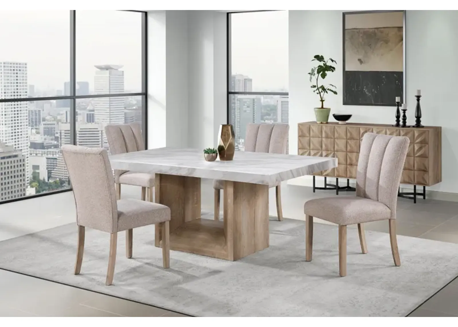 Myla 5-Piece Dining Set