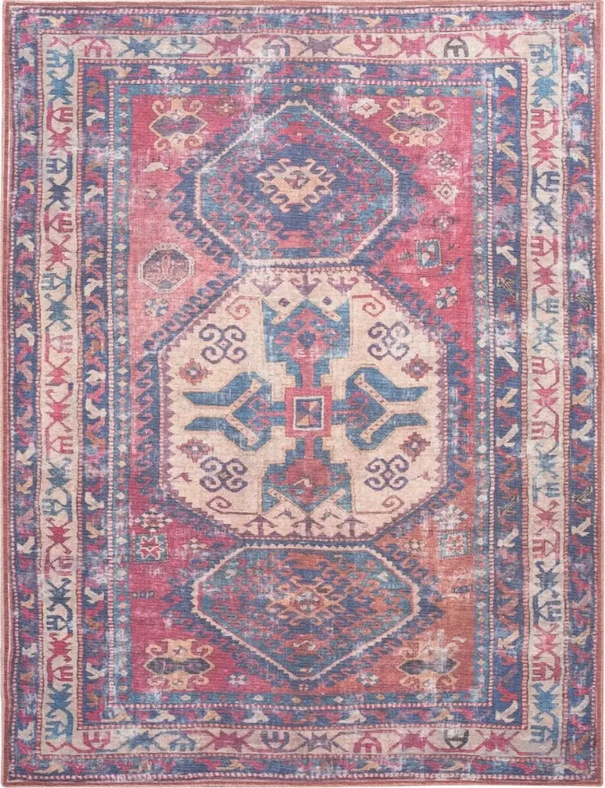 NC1 Washable 7'10" x 9'10" Rug