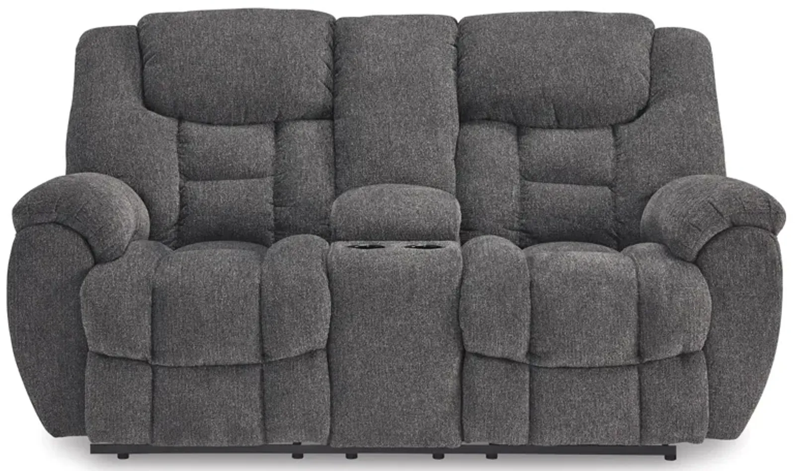 Foreside Reclining Console Loveseat