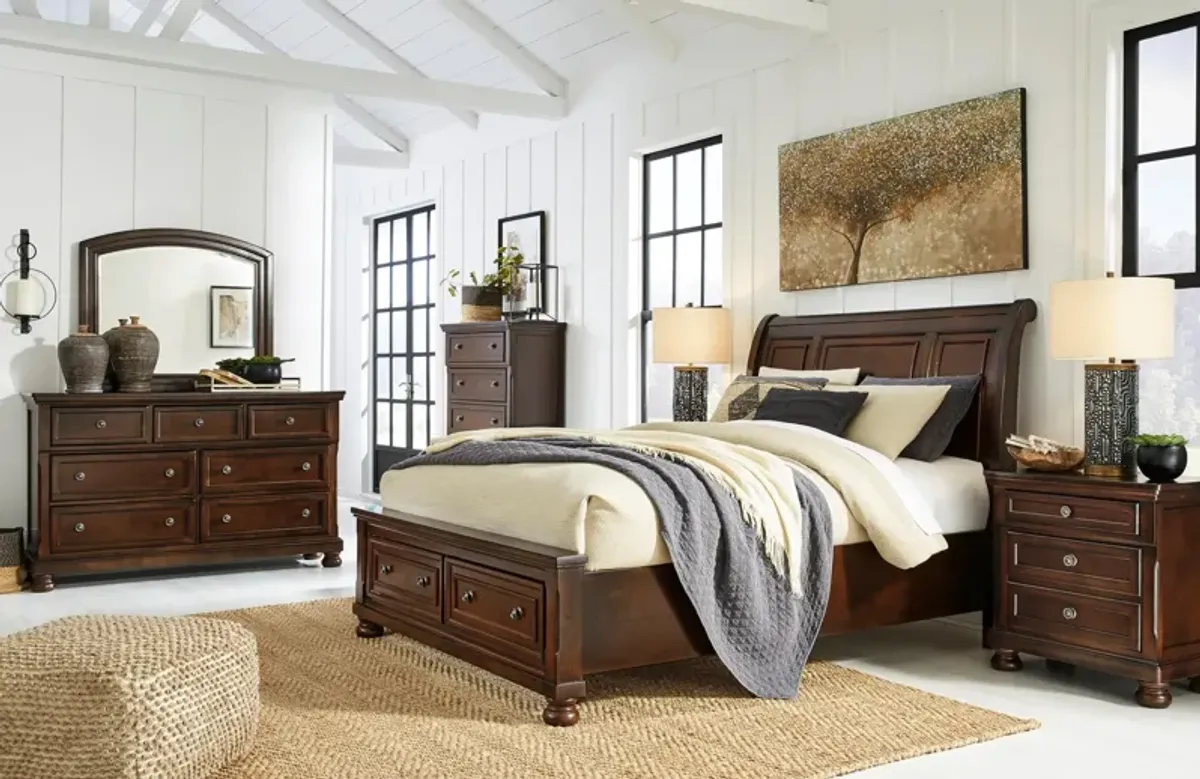 Porter 3-Piece Queen Sleigh Storage Bedroom Set