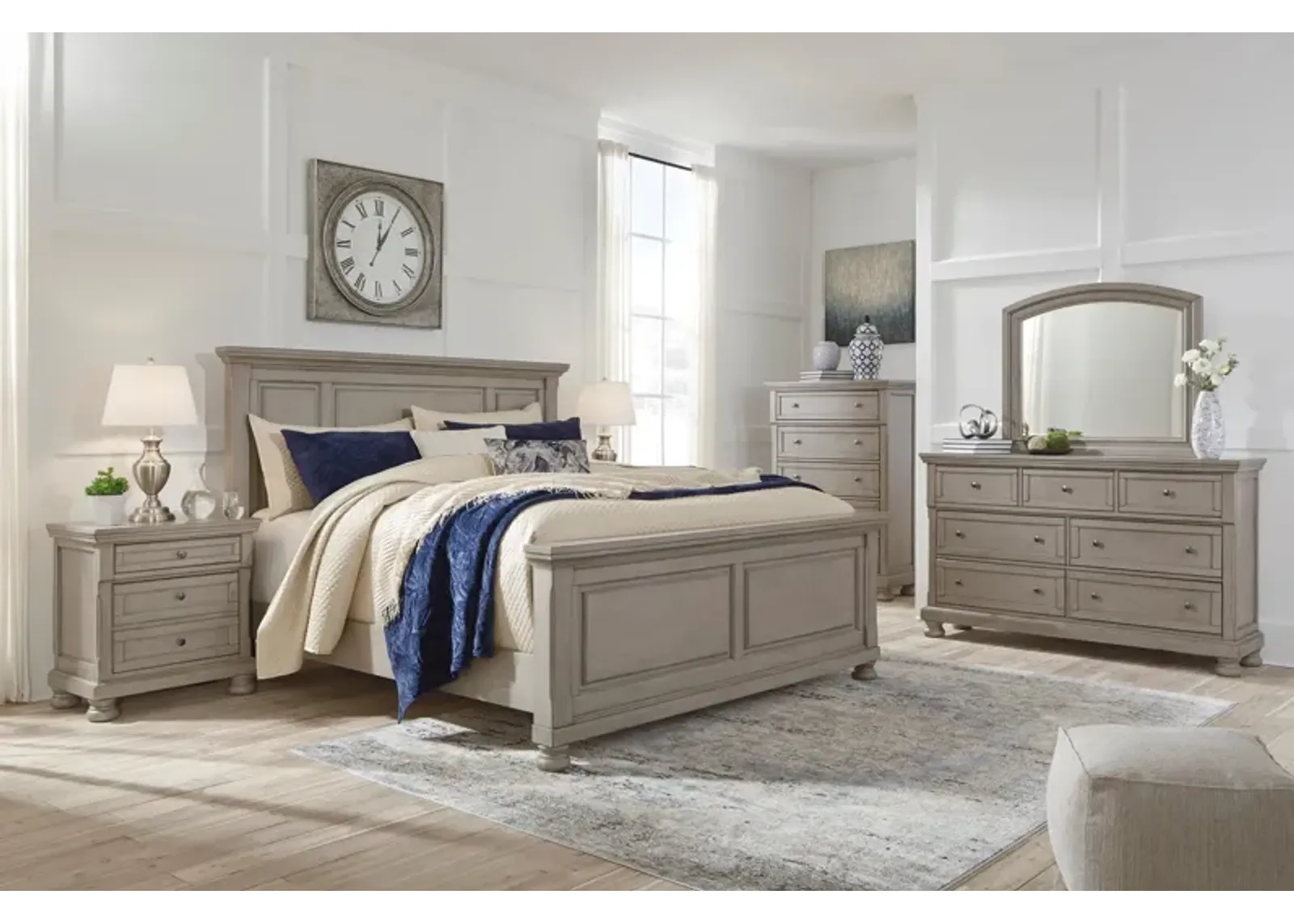 Lettner 5-Piece Queen Panel Bedroom Set