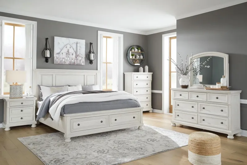 Robbinsdale 5-Piece King Sleigh Storage Bedroom Set