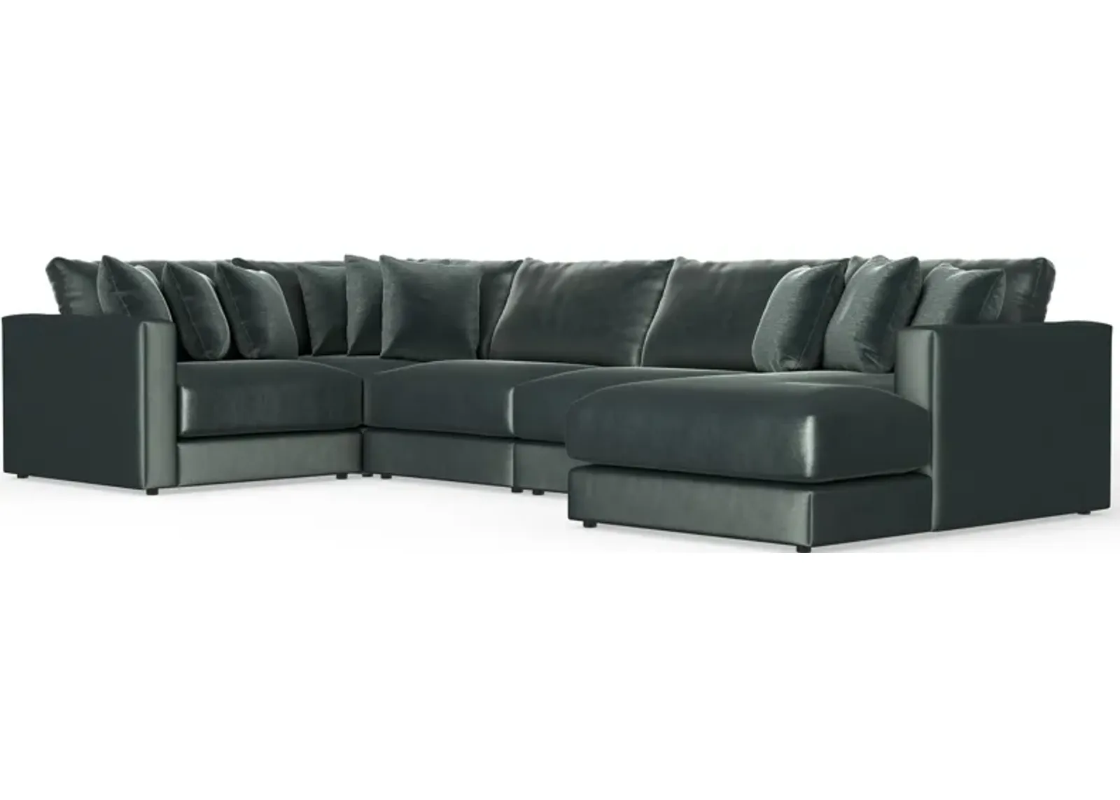 Evianna 5-Piece Pine Sectional