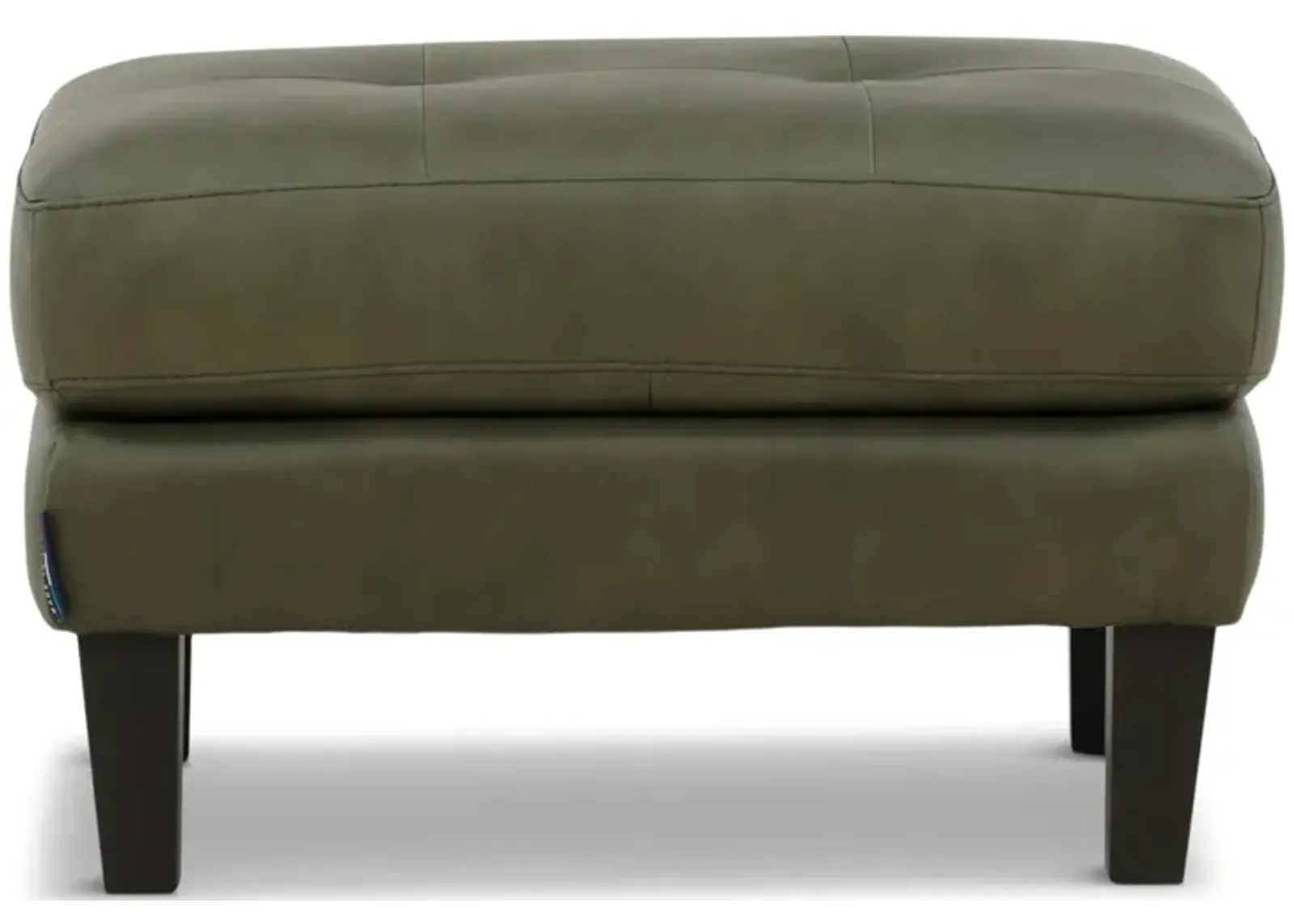 Gianna Leather Ottoman