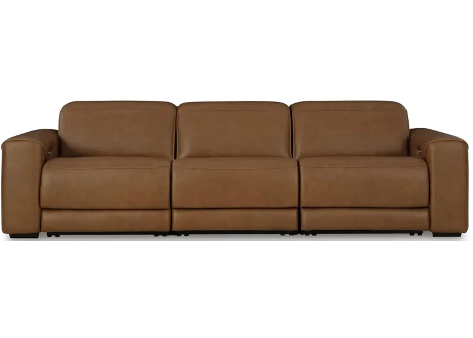 Rally-Up 3-Piece Leather Power Reclining Sectional Sofa