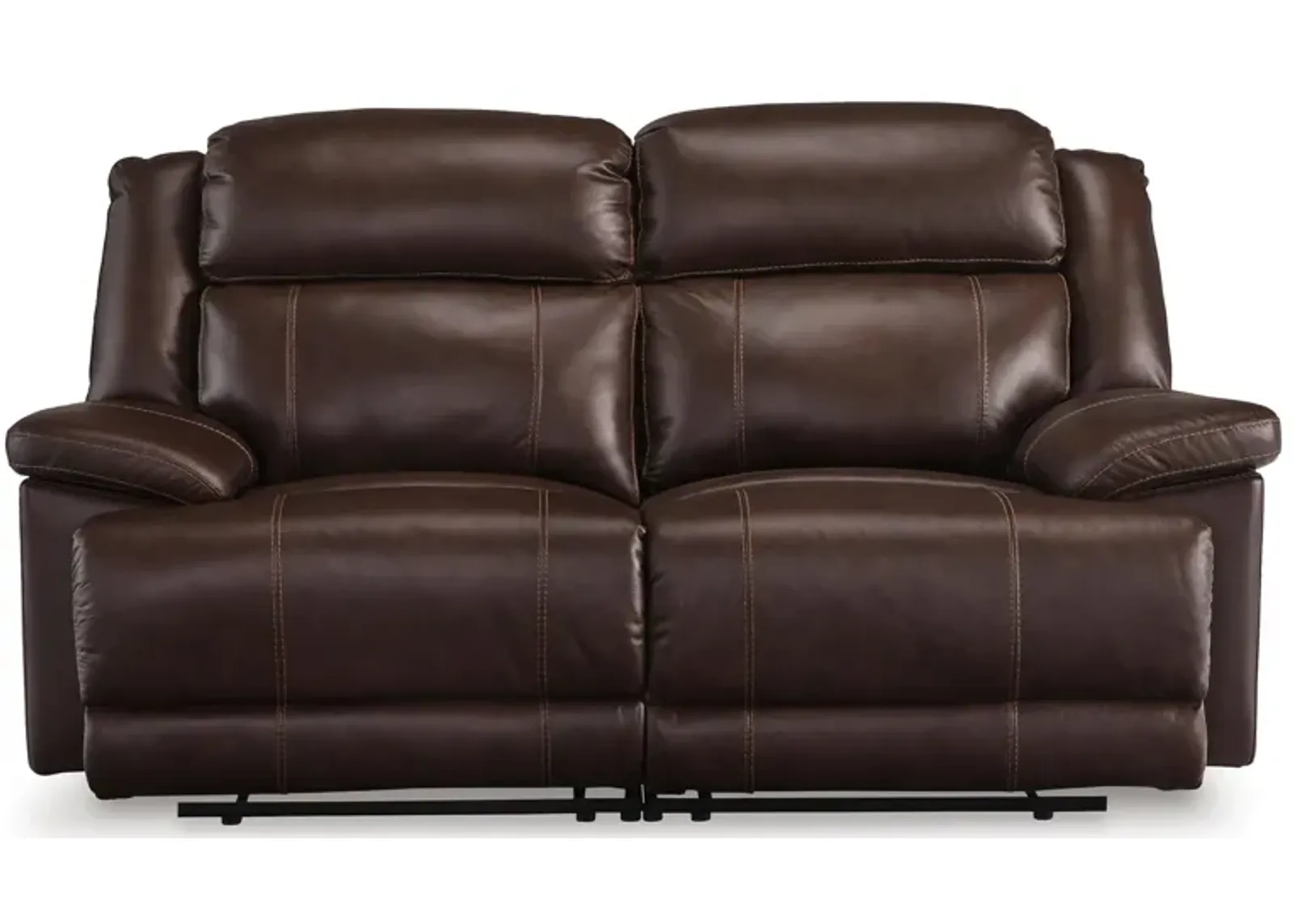 VonKurt Leather Power Reclining Loveseat