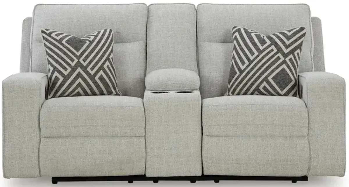 Jasperson Power Reclining Console Loveseat