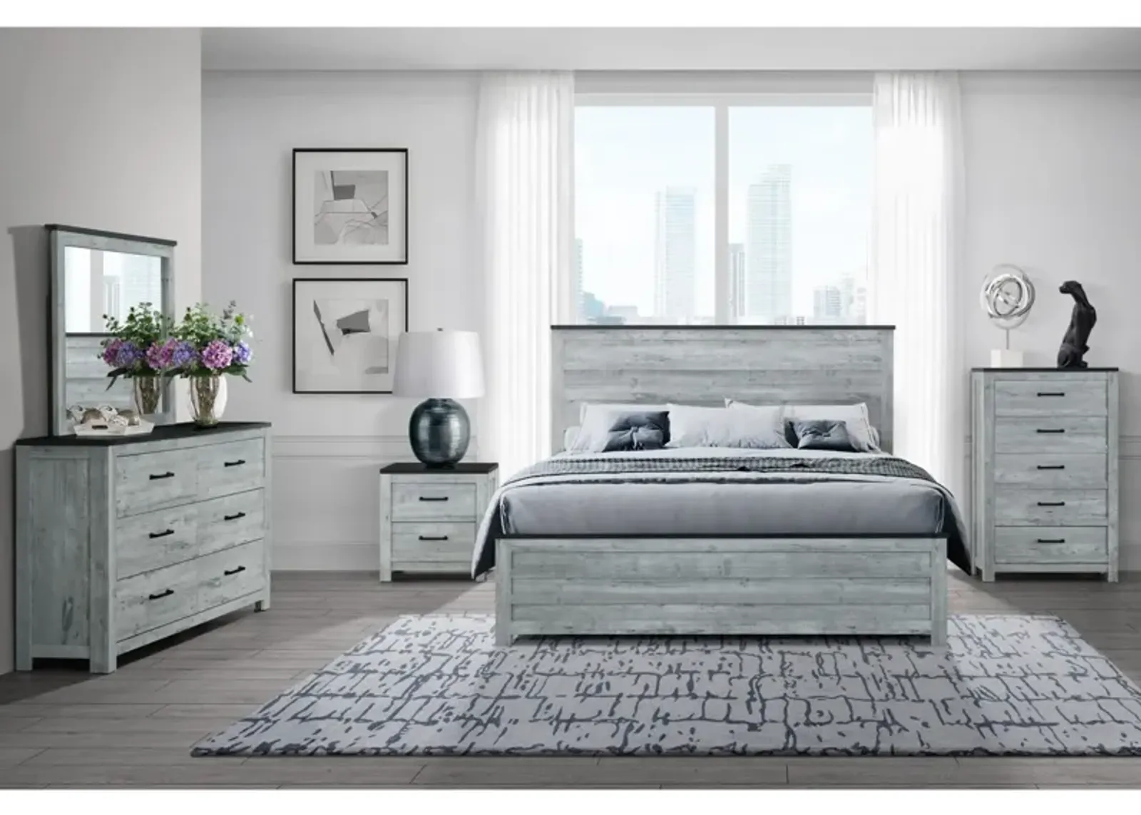 Mya 4-Piece Queen Bedroom Set with FREE Chest