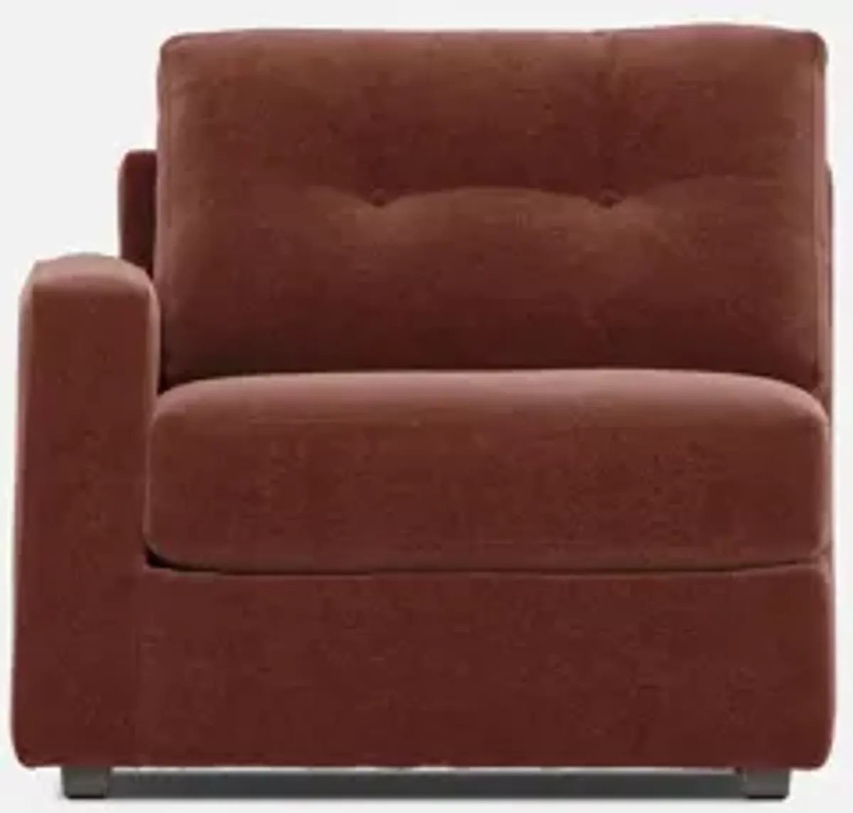 Modular One Left Arm Facing Chair - Merlot