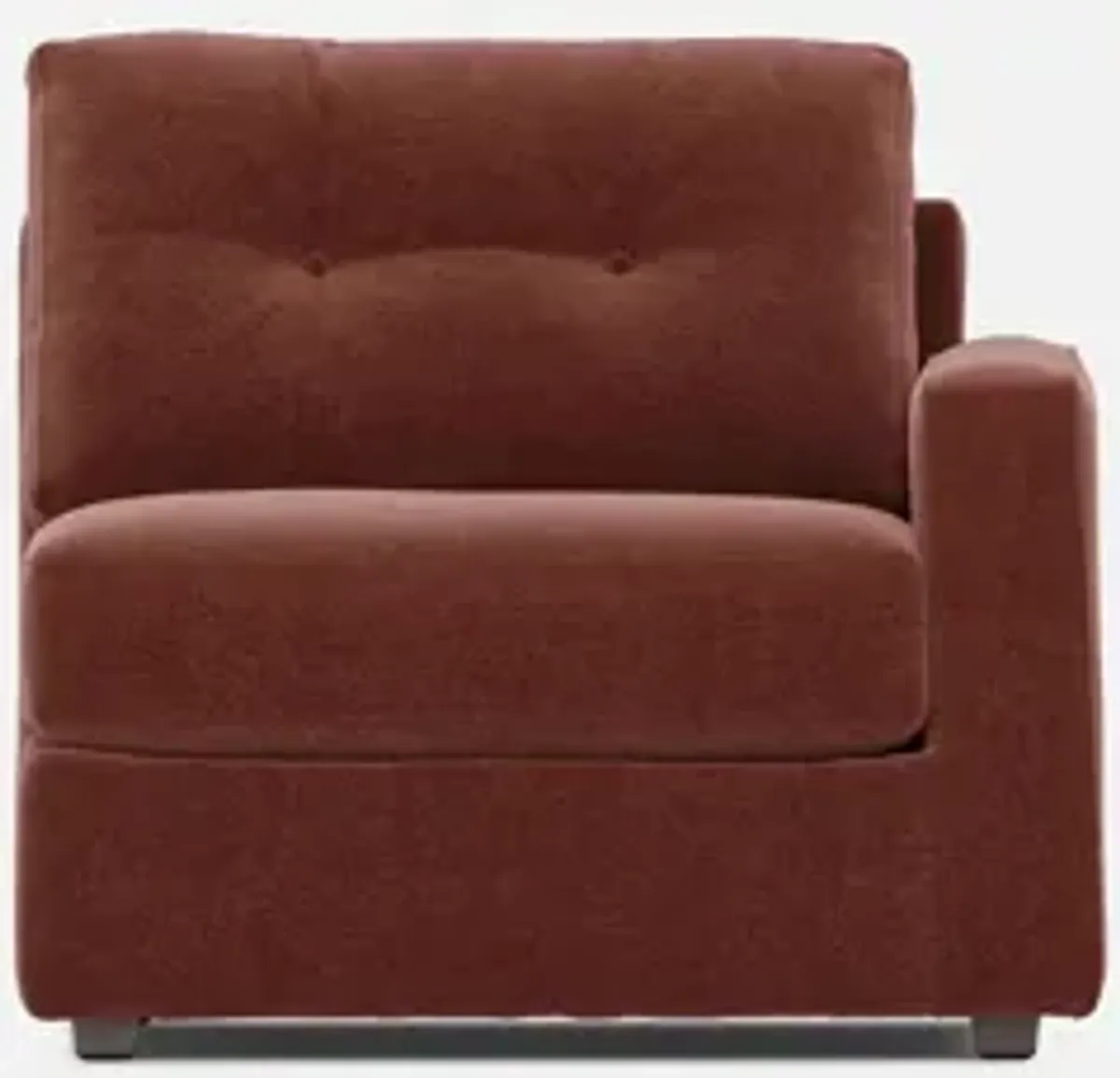 Modular One Right Arm Facing Chair - Merlot