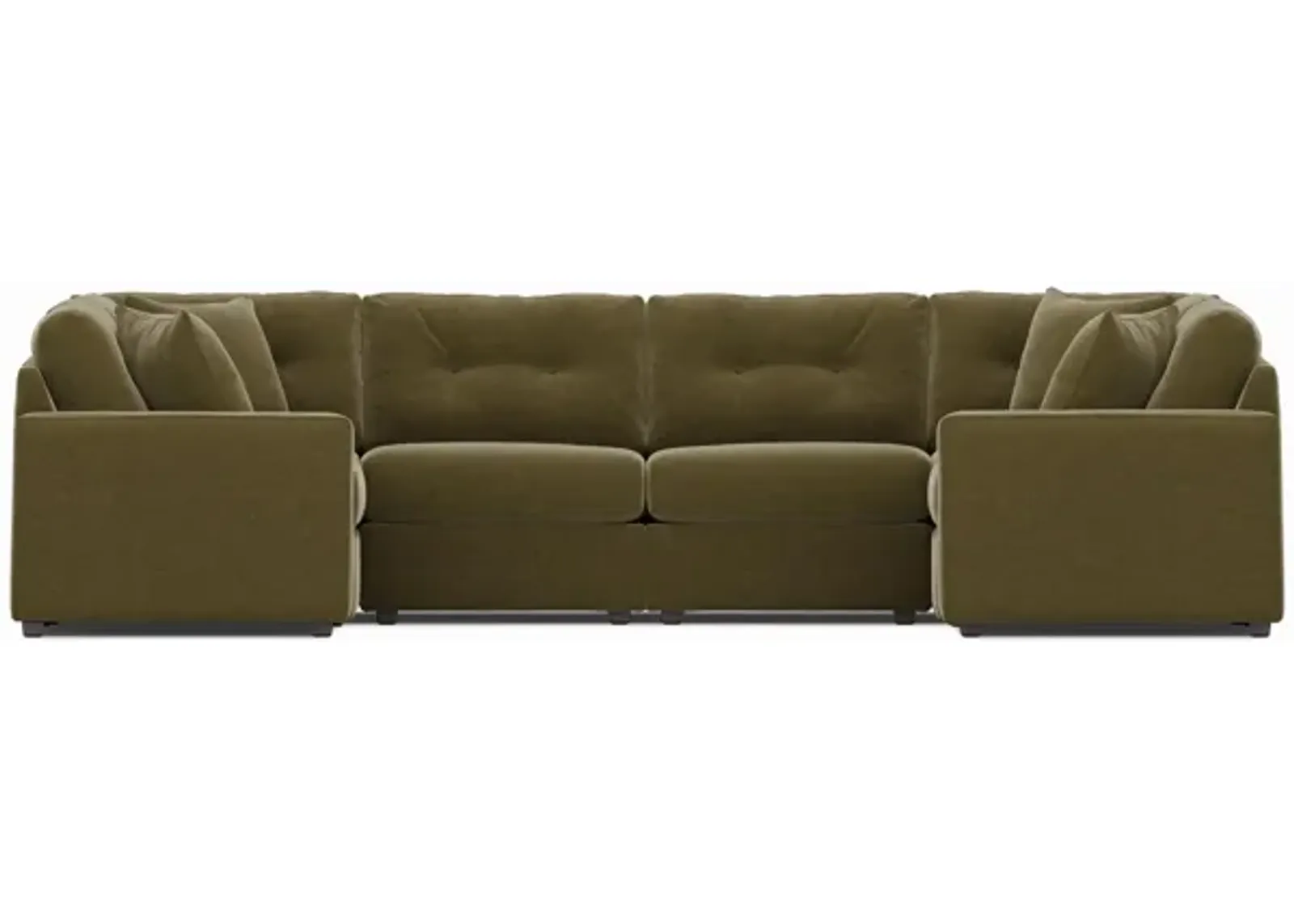 Modular One 6-Piece Sectional - Moss