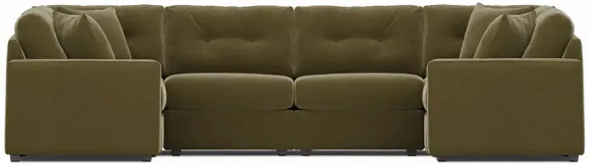 Modular One 6-Piece Sectional - Moss