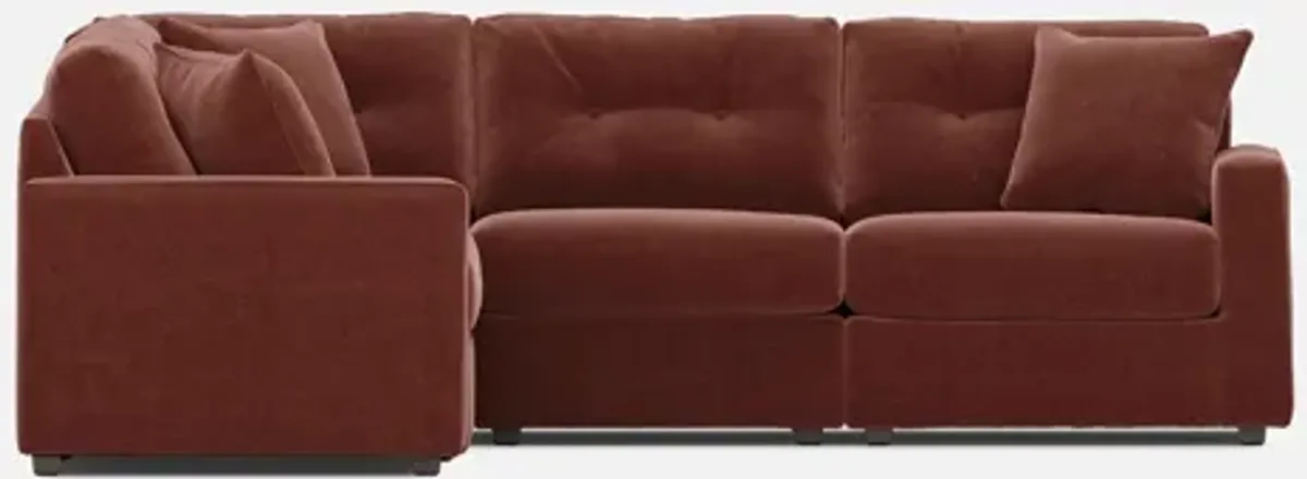 Modular One 5-Piece Sectional - Merlot